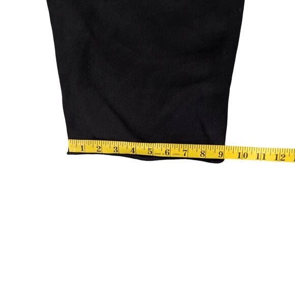 Frank & Eileen Catherine Favorite Sweatpants Womens Black Cropped Wide Leg Sz M - Picture 9 of 9
